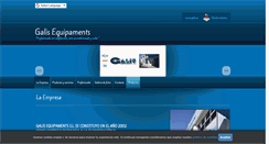Desktop Screenshot of galis.es