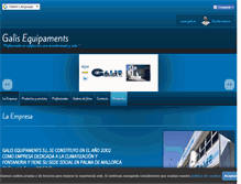 Tablet Screenshot of galis.es